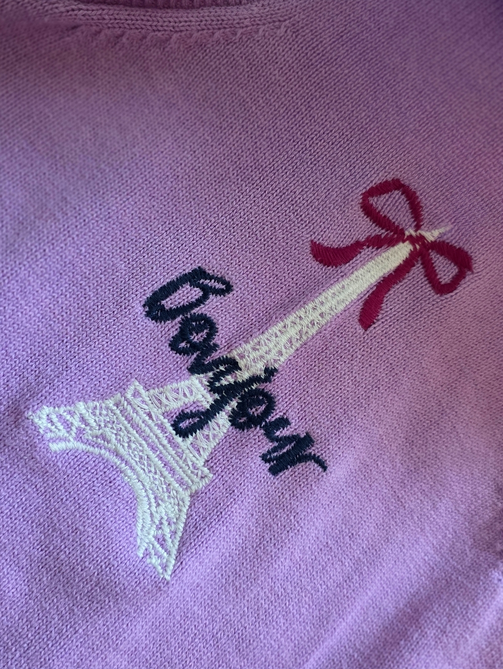Janie & Jack lilac boucle Paris 6-pc outfit set - Picture 10 of 16